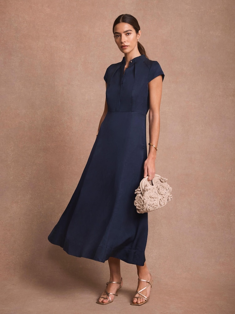 Mint Velvet Linen Blend Maxi Dress - Slika 1 od 8