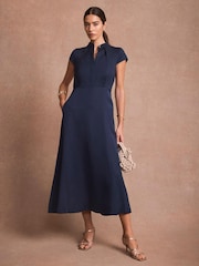 Mint Velvet Linen Blend Maxi Dress - Slika 2 od 8