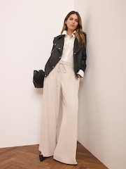 Nature - Pantalons Mint Velvet larges Ceinturée - Image 3 de 6