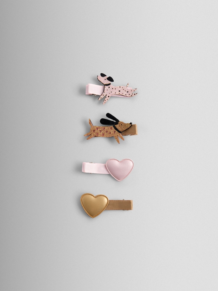 JoJo Maman Bébé 4-Pack Dog Clips - صورة 2 من 4 JoJo Maman Bébé 4-Pack Dog Clips - صورة 2 من 4
