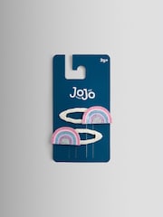 JoJo Maman Bébé Multi Colour 2-Pack Rainbow Clips - Image 2 of 4