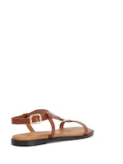 Dune London Brown Laith Casual Sandals - Image 3 of 5