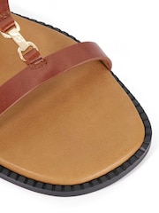 Dune London Brown Laith Casual Sandals - Image 5 of 5
