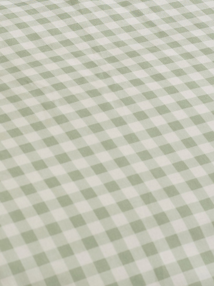 Catherine Lansfield סדין מותאם בדוגמת משבצות ג'ינגהם, דגם Bamford - תמונה 2 מתוך 2