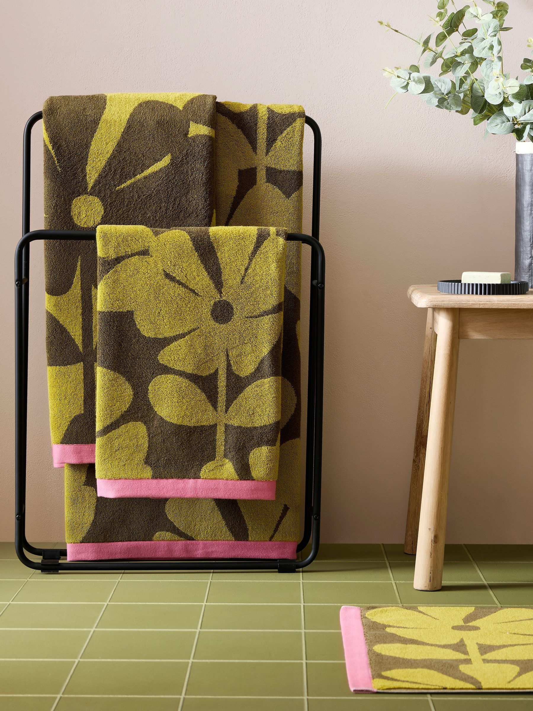 Buy Orla Kiely Yellow Ochre Wildflower Towel from the Next UK