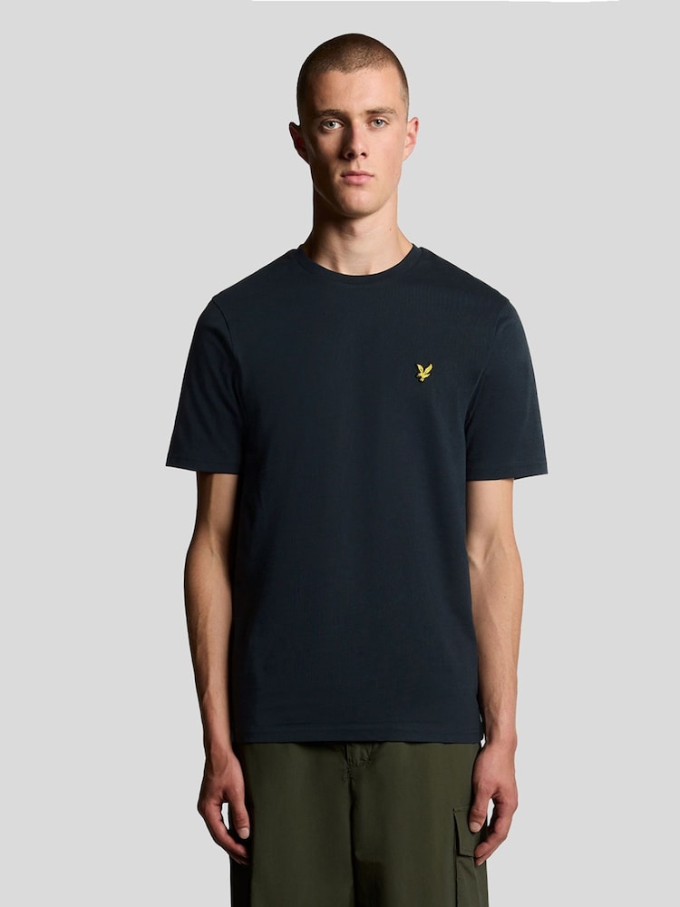 Lyle & Scott Blue Plain T-Shirt - Image 1 of 6