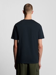 Lyle & Scott Blue Plain T-Shirt - Image 4 of 6