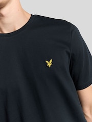 Lyle & Scott Blue Plain T-Shirt - Image 5 of 6
