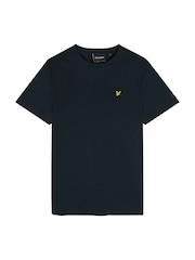 Lyle & Scott Blue Plain T-Shirt - Image 6 of 6