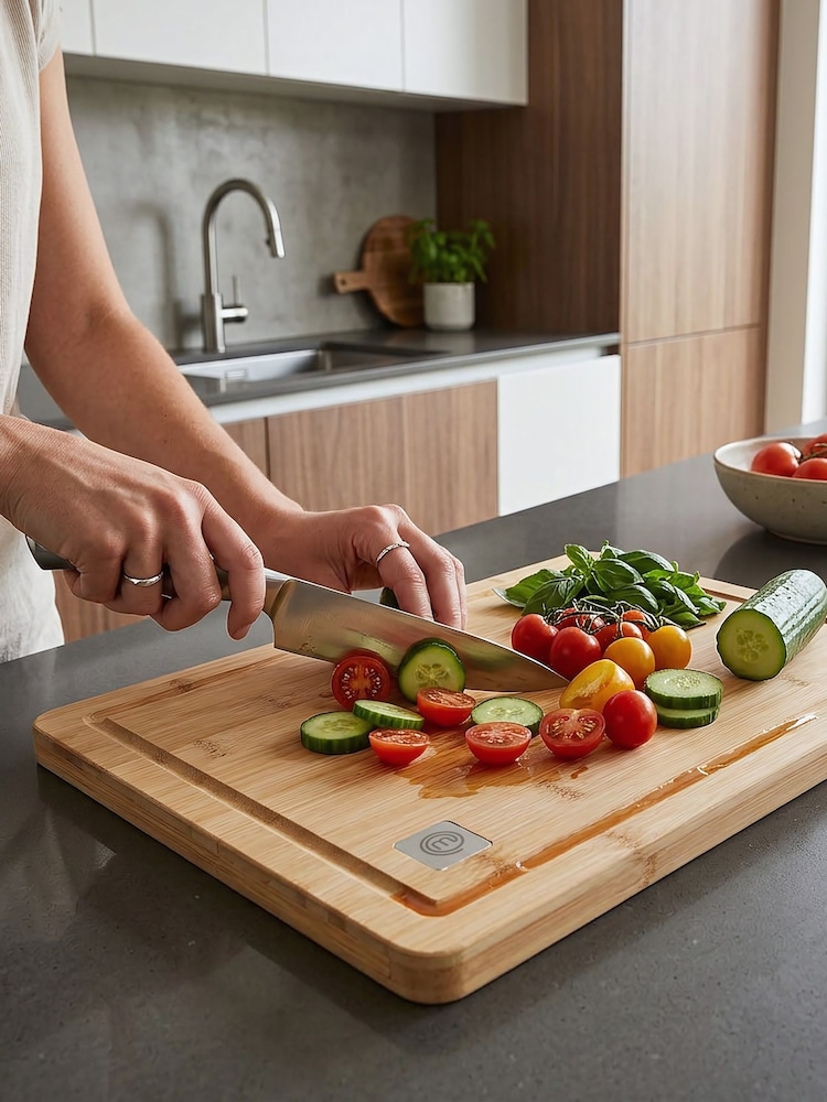 Masterchef Wood Chopping Board Set Of 3 Limited Edition - Image 1 of 6