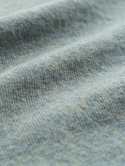 Celtic & Co. Green Geelong Slouch V-Neck Jumper - Imaginea 2 din 3