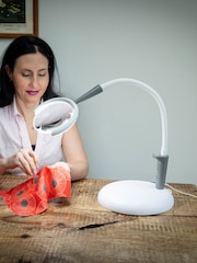 Daylight Company White Magnificent Pro Floor Lamp - Image 2 of 6