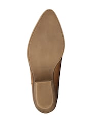 Celtic & Co. Split Detail Ankle Brown Boots - Image 5 of 6