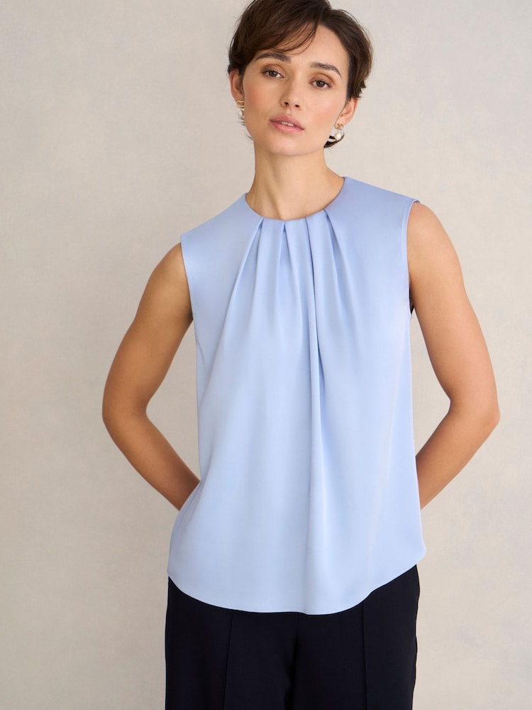 Hobbs Blue Rosanne Blouse - Image 1 of 3