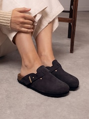 Celtic & Co. Blue Stud Strap Clog Sandals - Image 1 of 8