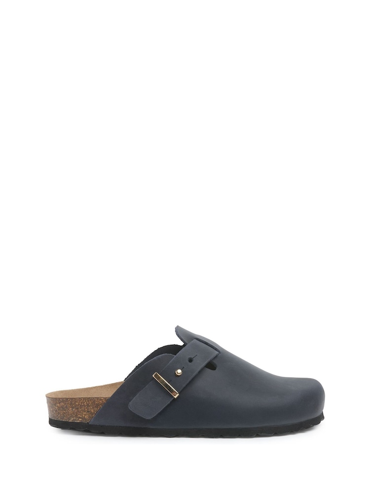 Celtic & Co. Blue Stud Strap Clog Sandals - Image 2 of 8