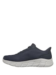 Skechers Navy Bobs B Flex Slip Ins Trainers - Image 2 of 6