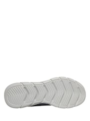Skechers Navy Bobs B Flex Slip Ins Trainers - Image 5 of 6