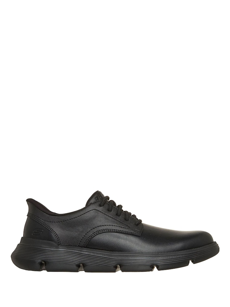 Skechers Black Garza Duran Slip Shoes - Image 1 of 6