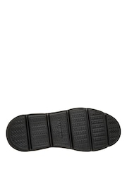 Skechers Black Garza Duran Slip Shoes - Image 5 of 6