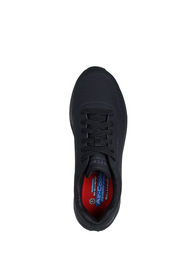 Skechers Black Uno Trainers - Image 5 of 5