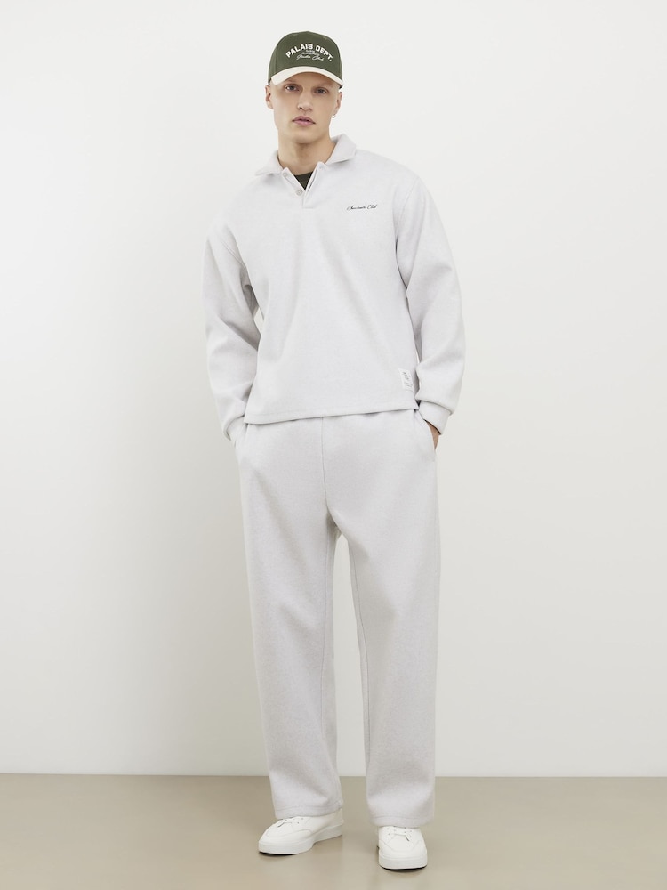 River Island Grey Oversized Sanctuaire Polo Shirt - Image 4 of 4