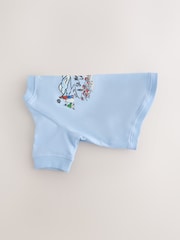Light Blue Map Print Matching Family Christmas Pet Pyjamas - Image 1 of 5