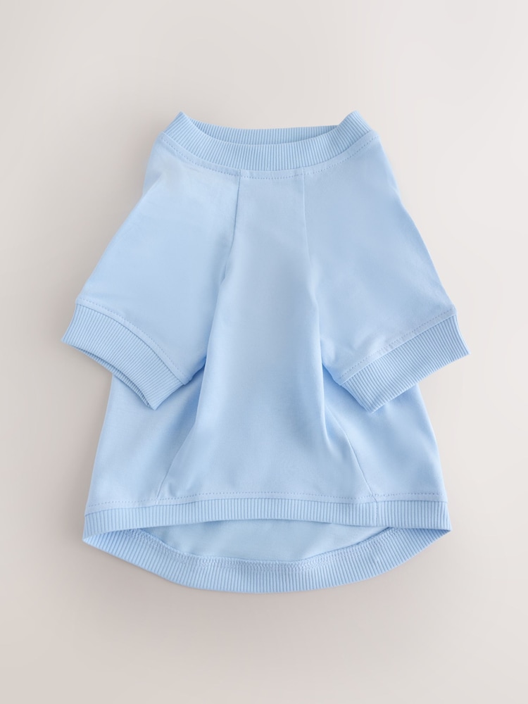 Light Blue Map Print Matching Family Christmas Pet Pyjamas - Image 2 of 5