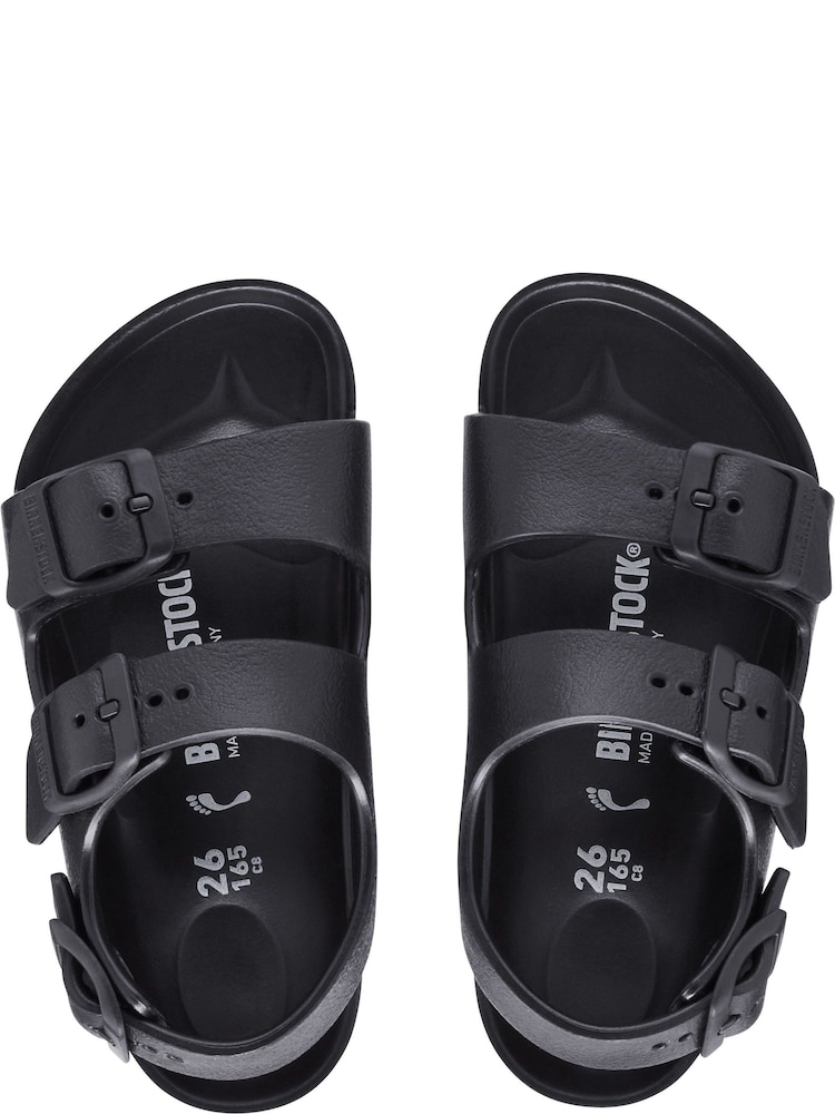 Birkenstock Black Kids Milano EVA Sandals - Image 3 of 3
