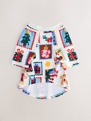 Ecru Stamps Matching Family Christmas Pet Pyjamas - Image 5 of 8