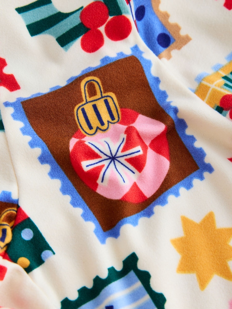 Ecru Stamps Matching Family Christmas Pet Pyjamas - Image 8 of 8 Ecru Stamps Matching Family Christmas Pet Pyjamas - Image 8 of 8