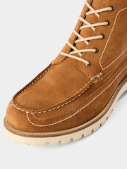 Joe Browns Brown Feeling Good Suede Boots - Image 5 of 6