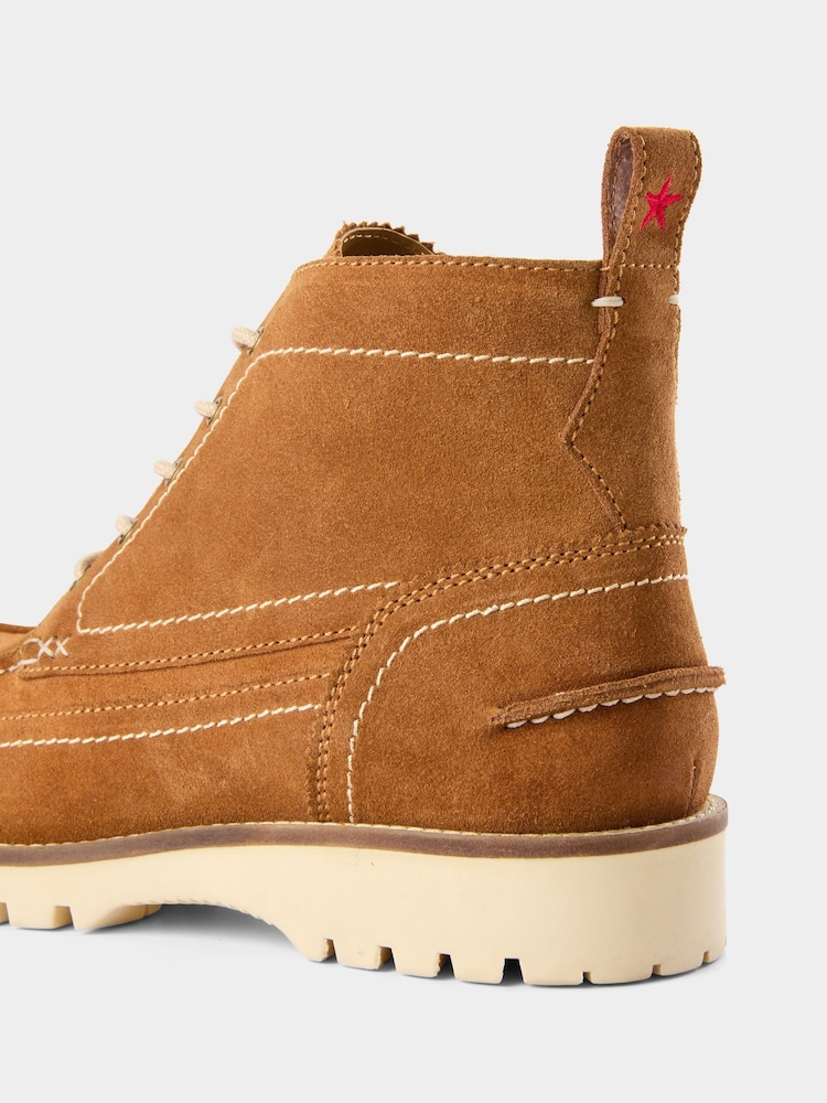 Joe Browns Brown Feeling Good Suede Boots - Image 6 of 6