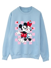 Brands In Blue Disney Mickey Mouse Hug Sweat Top - Image 3 of 5