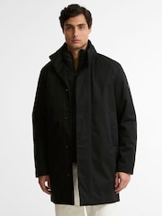 Barbour International Black Hybridge Waterproof Jacket - Image 1 of 7