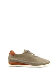 Lunar Green Penelopy Leather Trainers - Image 3 of 6