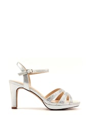 Lunar Silver Rihanna Sandals - Image 4 of 7