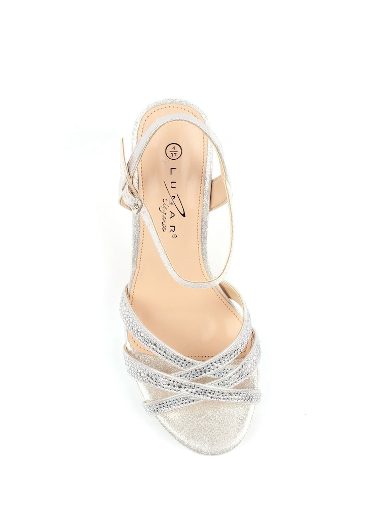 Lunar Silver Rihanna Sandals - Image 7 of 7
