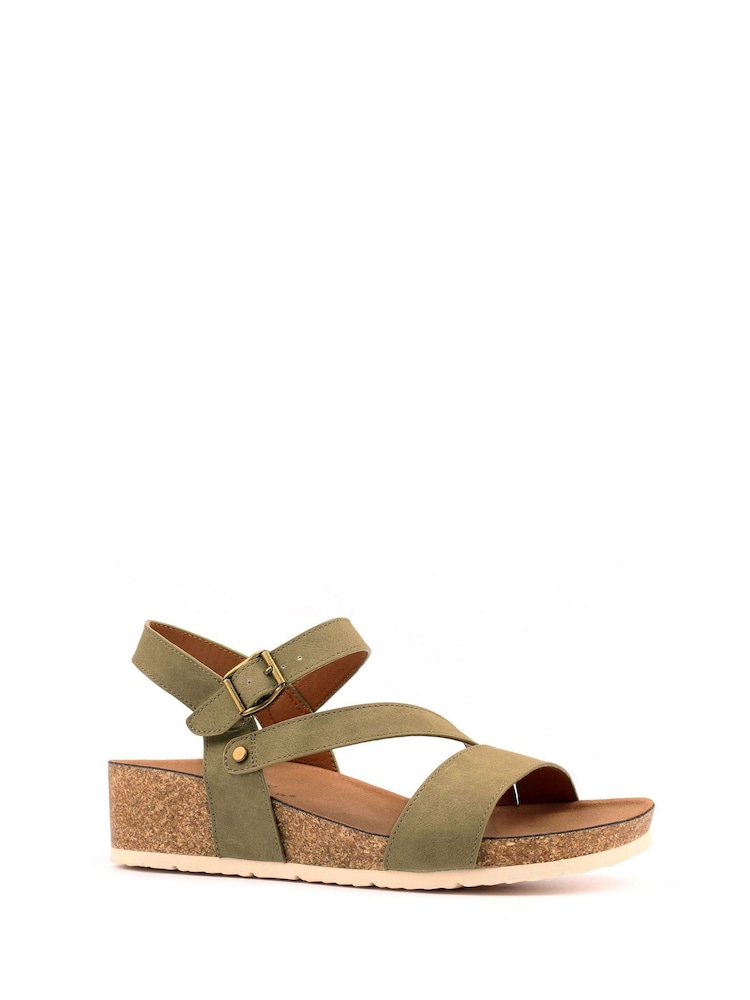 Lunar Green Cluster Sandals - Image 1 of 7 Lunar Green Cluster Sandals - Image 1 of 7