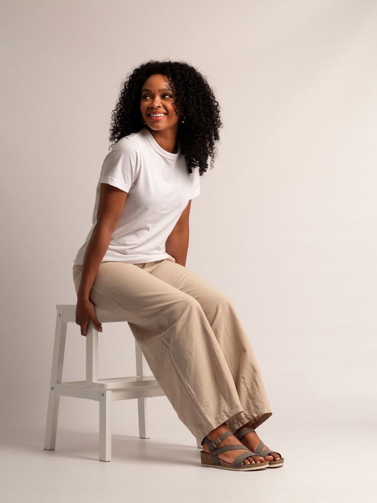 Lunar Grey Cluster Sandals - Image 2 of 7 Lunar Grey Cluster Sandals - Image 2 of 7