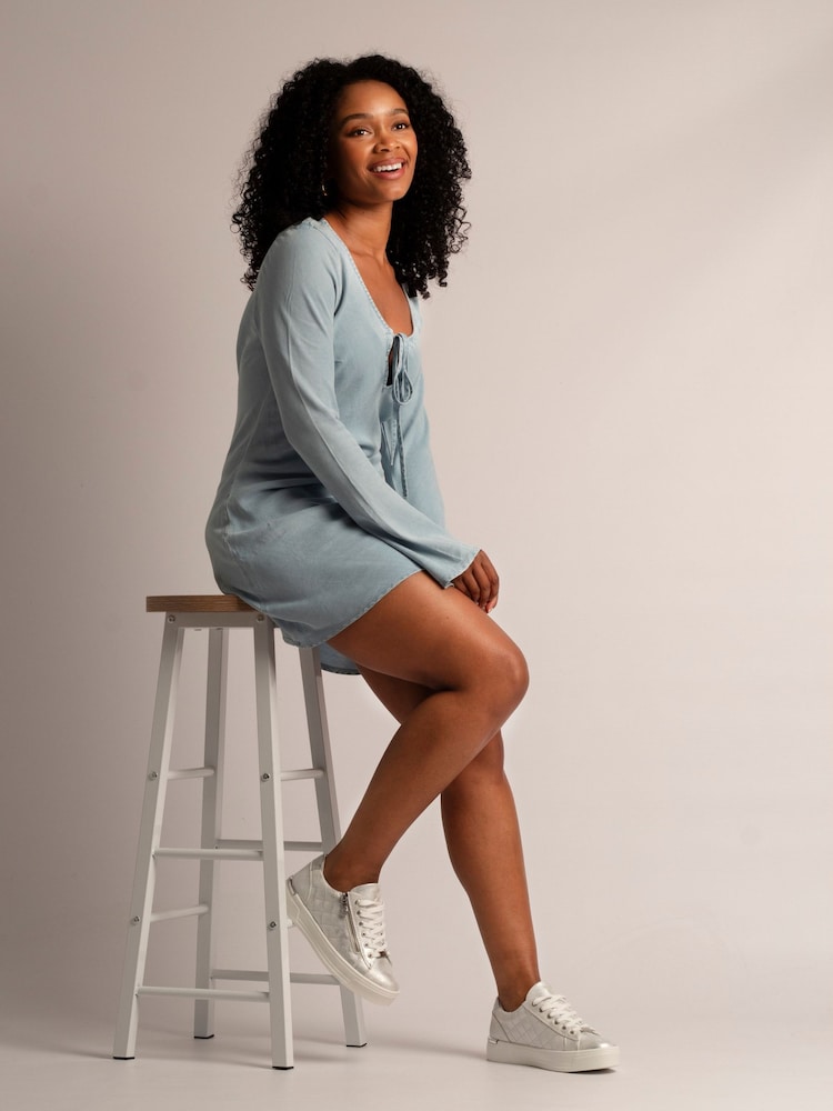 Lunar Silver Xenon Trainers - Image 2 of 7 Lunar Silver Xenon Trainers - Image 2 of 7