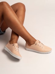 Lunar Nude Flamborough Leather Shoes - Image 1 of 7