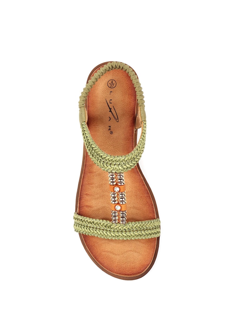 Lunar Green Portofino Sandals - Image 8 of 8