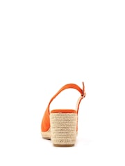 Lunar Orange Pia Wedge Shoes - Image 5 of 6