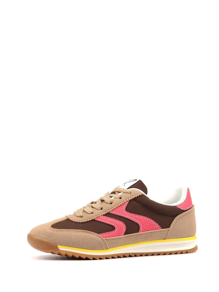 Lunar Brown Zoe Trainers - Image 2 of 8