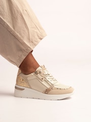 Lunar Gold Bailey Wedge Trainers - Image 1 of 9