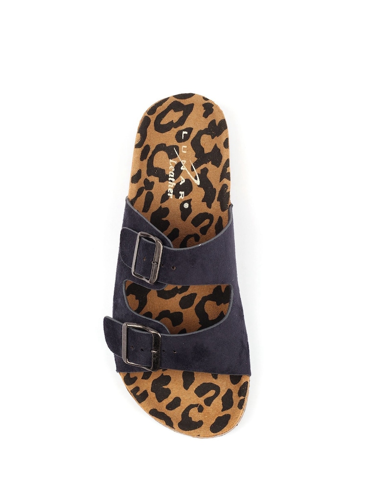 Lunar Blue Pecan Sandals - Image 5 of 5