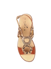 Lunar Brown Jaslene Sandals - Image 6 of 6