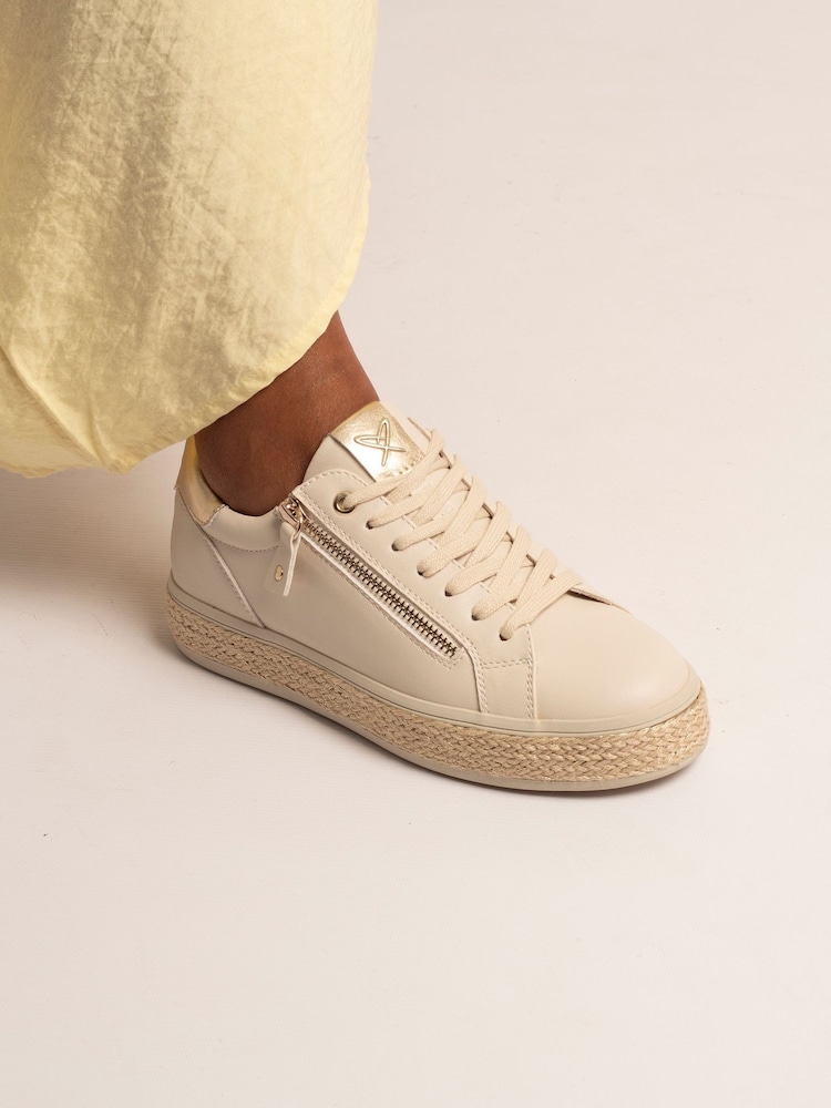 Lunar Brown Hallie Trainers - Image 1 of 7