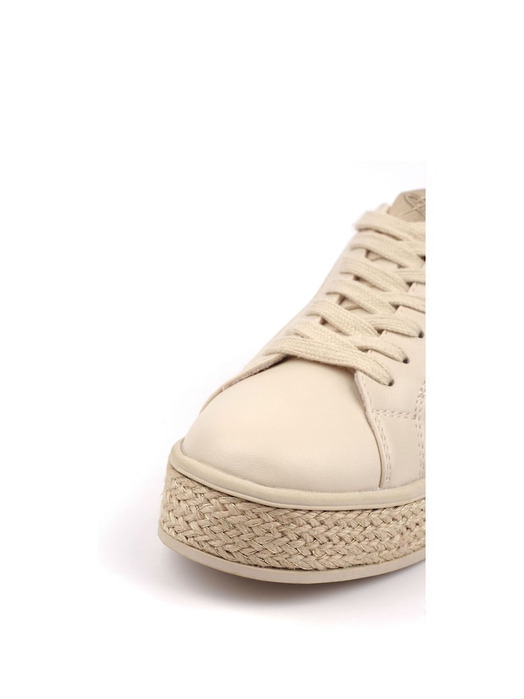Lunar Brown Hallie Trainers - Image 7 of 7